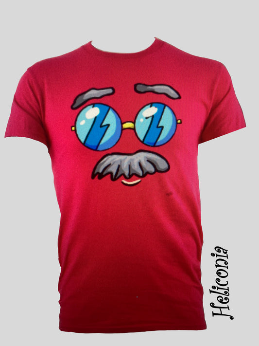 Old Tach And Glasses Tee